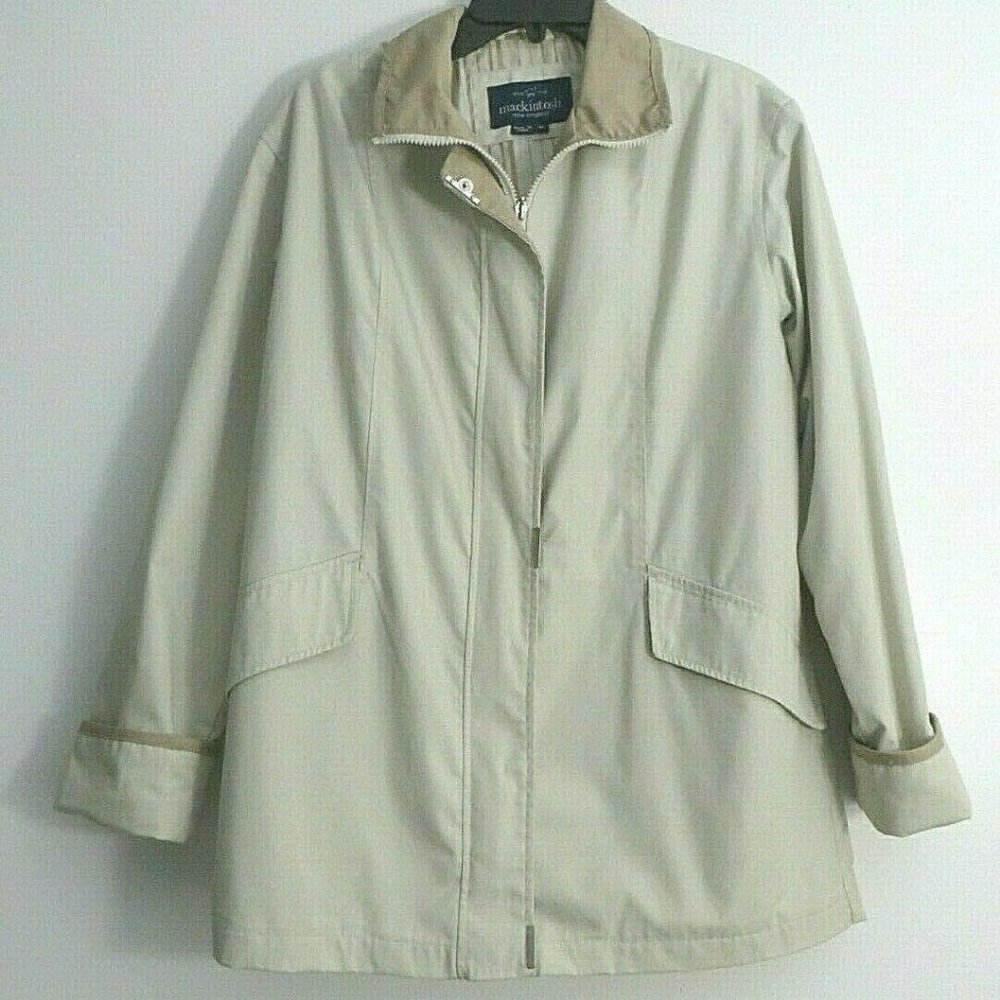 SALE MACKINTOSH NEW ENGLAND ALL WEATHER TAN COAT